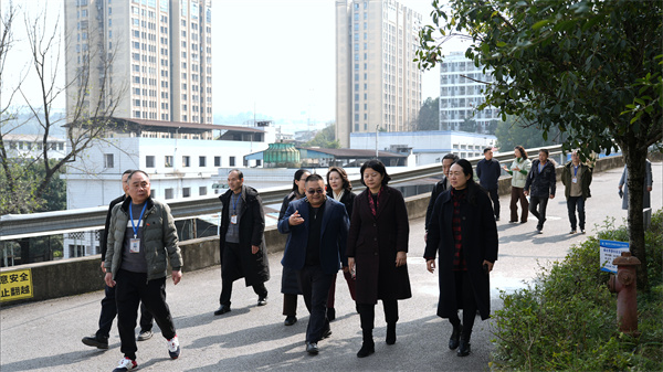 市教委蒋副主任调研