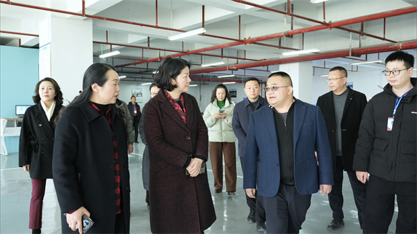 市教委蒋副主任调研