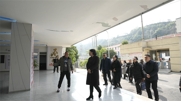 市教委蒋副主任调研