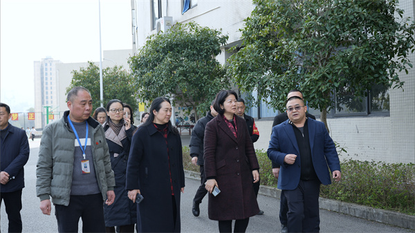 市教委蒋副主任调研