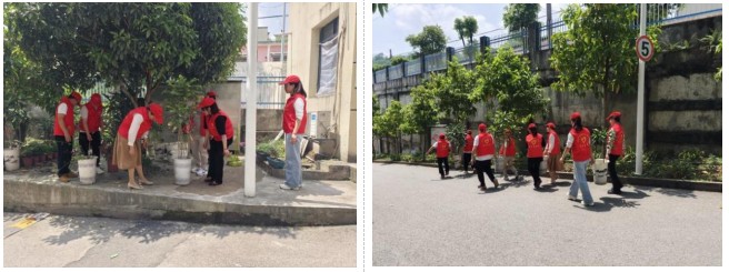 党员先锋齐动手，美丽校园共守护——党员周五卫生大扫除活动